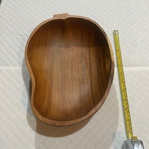 Big wooden dish